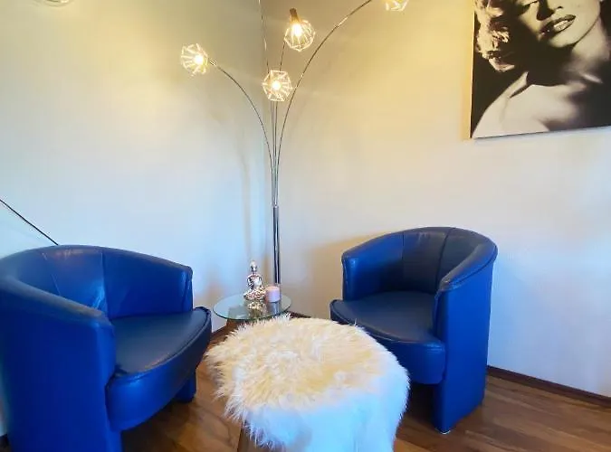 Burg Panorama Blick Moderne Zentrale Apartment *