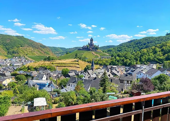 Apartment Burg Panorama Blick Moderne Zentrale *
